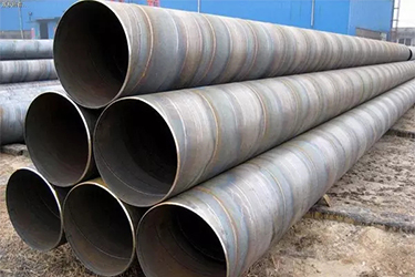 API 5L SSAW Carbon Welded Pipe Spiral Steel Tube ASTM A252  Large Diameter Structure Pipeline