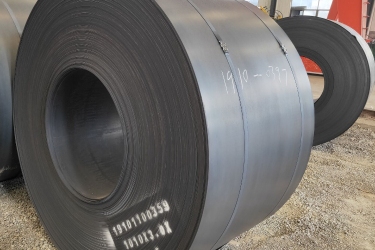 A36 Prime SS400 Q195 Mild Low Carbon Hot Rolled Metal Black Steel Coil