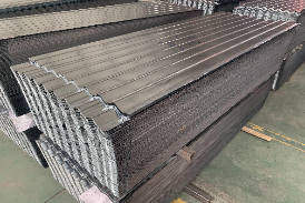 Corrugated aluminum roofing sheet